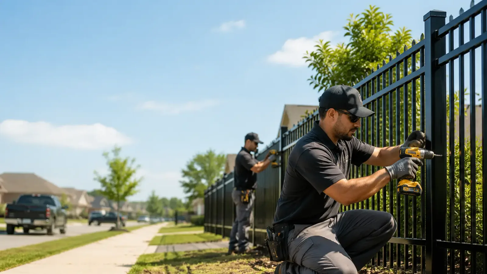 Metal Fence Installation in Vallonia, IN